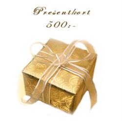 PRESENTKORT - 500 KRONOR ()