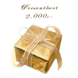 PRESENTKORT - 2.000 KRONOR ()
