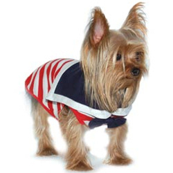 SAILOR WITH BOW TIE - RED STRIPES (DOGO)