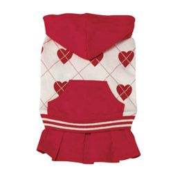 HEART HOOD DRESS ()