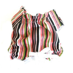 PANTIES - PINK WITH STRIPES (Doggie Design)