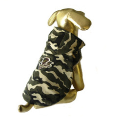 CAMO HOODIE - ARMY BADGE XXS-4XL (Le Chien)