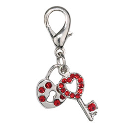 Key to Heart Charm