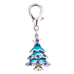 CHARM CHRISTMAS TREE - BLUE (Aria)