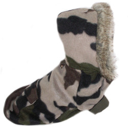 Camouflage Fleece Jacket