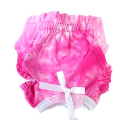 PANTIES - PINK TIE DYE (Doggie Design)