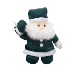 Plush Santa - Green