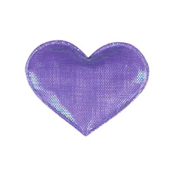 SHINY HEART BARRETTE - PURPLE (Aria)