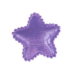 SHINY STAR BARRETTE - PURPLE (Aria)