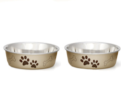 Bella Bowls set - Metallic Champagne