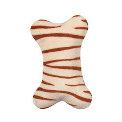 PLUSH MINI BONE - TIGER (Zanies)