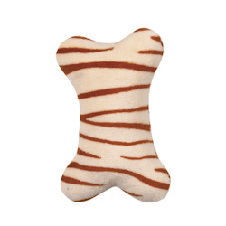 PLUSH MINI BONE - TIGER (Zanies)