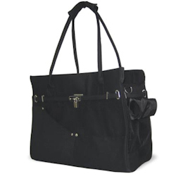 Luxary Lock Tote - Black