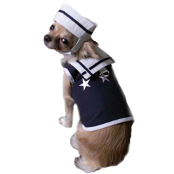 SAILOR OUTFIT/HARNESS (Pet Boutique)