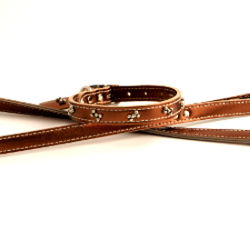 METALLIC LEASH - BRONZE ()