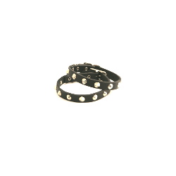 SPIKES COLLAR - BLACK ()