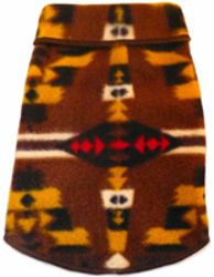 AZTEC FLEECE - BROWN (ISS)