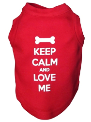 KEEP CALM TANK (Pet Boutique)