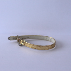 METALLIC COLLAR - GOLD ()