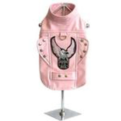 Born to Ride Motorcycle Jacket - Pink 
