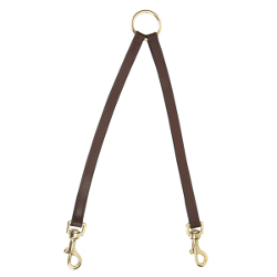 TWIN LEASH - BROWN (Casual Canine)