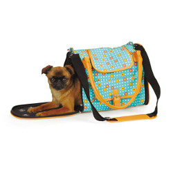 BLOOMING BRIGHT PET CARRIER - SMALL (ESC)