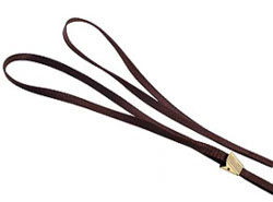 SHOW LEAD WITH CLIP - BROWN ()