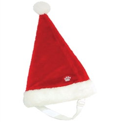 SANTA PAW HAT  (Plush Puppies)