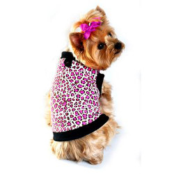 Leopard Tank - Pink