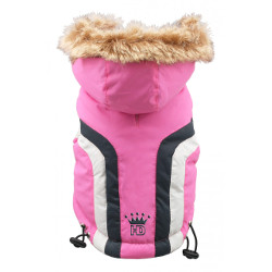 Swiss Alpine Ski Vest - Pink