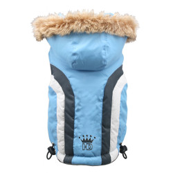 SWISS ALPINE SKI VEST - BLUE (Hip Doggie)