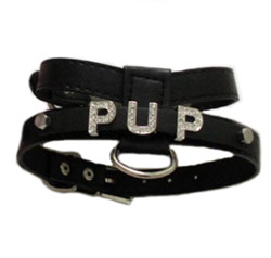 CHARM HARNESS - BLACK (Pet Boutique)