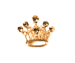 CHARM - GOLD CROWN (Le Chien)