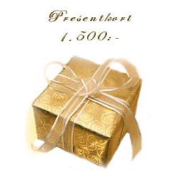 PRESENTKORT - 1.500 KRONOR ()