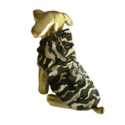 CAMO HOODIE - FLEUR DE LIS XXS-4XL (Le Chien)