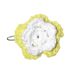 CROCHET BARETTE - YELLOW (Aria)