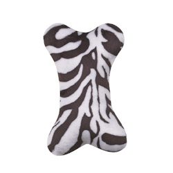 Plush Mini Bone - Zebra