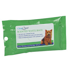 SCENTER POOP BAGS - EUCALYPTUS (ClearQuest)