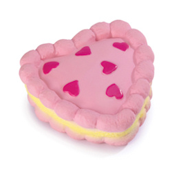 Sugar Pie Latex Heart - Pink
