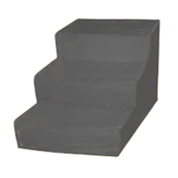 DOG STAIRS - GREY - LARGE ()