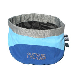 PORT-A-BOWL - BLUE (Outward Hound)