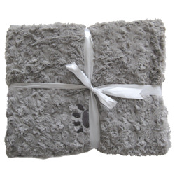 SUPER SOFT BLANKET - LIGHT GREY (Nobby)