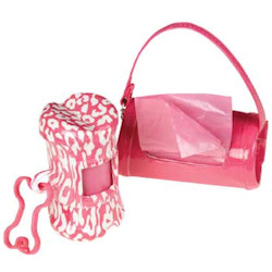 SAFARI WASTE BAGS HOLDER - PINK ()