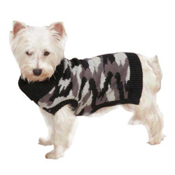 CAMO SWEATER - BLACK (Casual Canine)